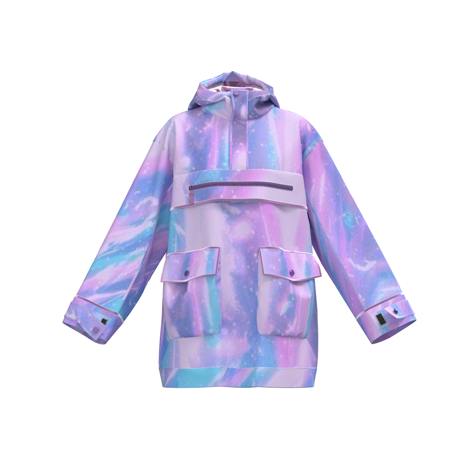 Tie Dye Printed Ski Wear